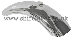 Honda Chrome High Front Mudguard suitable for use with Dax 6V