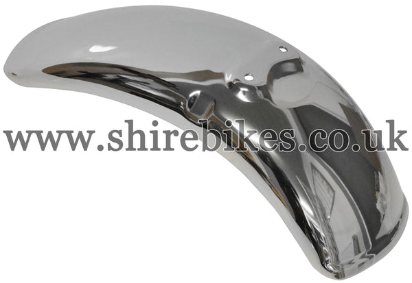 Honda Chrome Metal Front Mudguard suitable for use with Z50J