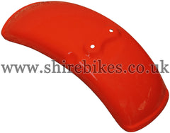 Honda Red Metal Front Mudguard suitable for use with Z50J