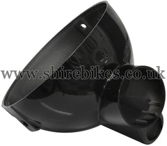 Honda Black Head Light Bowl (Single Warning Light) suitable for use with Z50J
