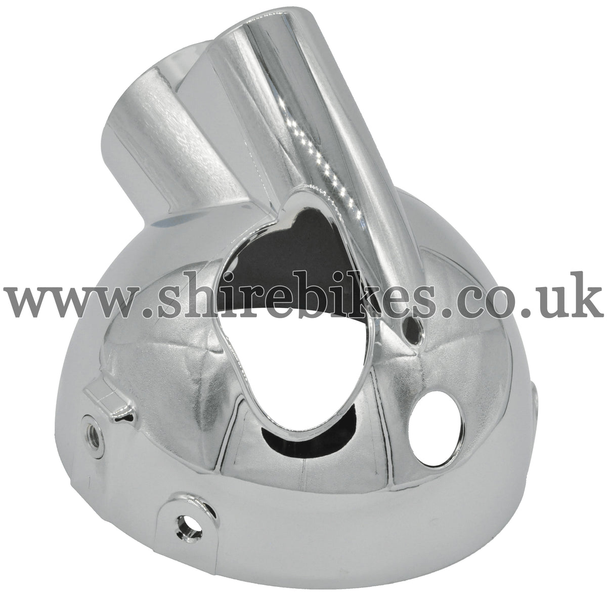 Honda Chrome Head Light Bowl (Double Warning Light) suitable for use with Z50J