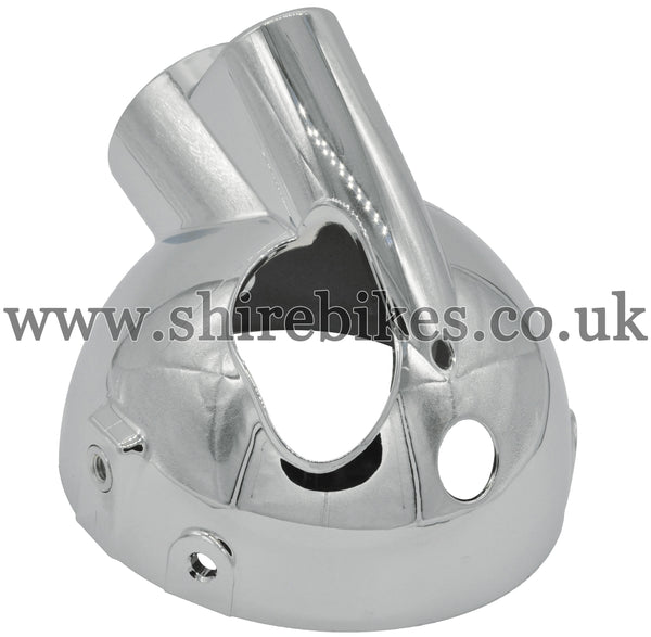 Honda Chrome Head Light Bowl (Double Warning Light) suitable for use with Z50J
