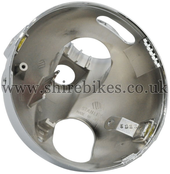 Honda Chrome Head Light Bowl (Double Warning Light) suitable for use with Z50J