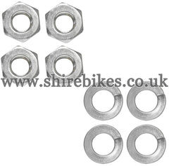 Honda 8mm Wheel Rim Nut & Washer Set suitable for use with Z50A, Z50J1, Z50R