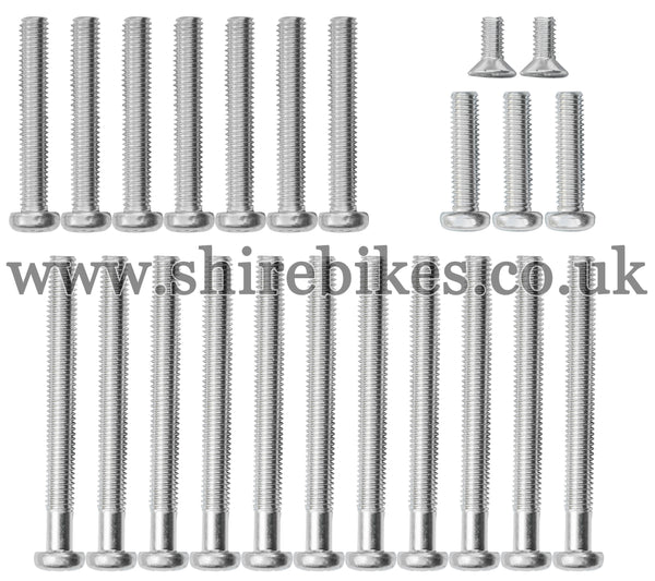 Honda Crankcase & Outer Case Screw Set suitable for use with CZ100
