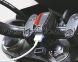Kitaco USB (Type A) Power Port Compact Body suitable for use with MSX125 GROM (2013-2020), Monkey 125 (2018-2020)