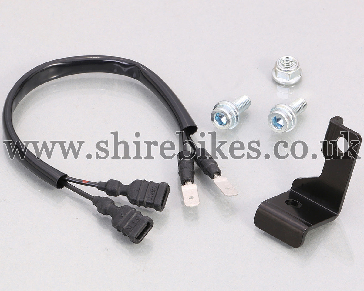 Kitaco Horn Relocating Bracket suitable for use with Monkey 125 (2018-2020)