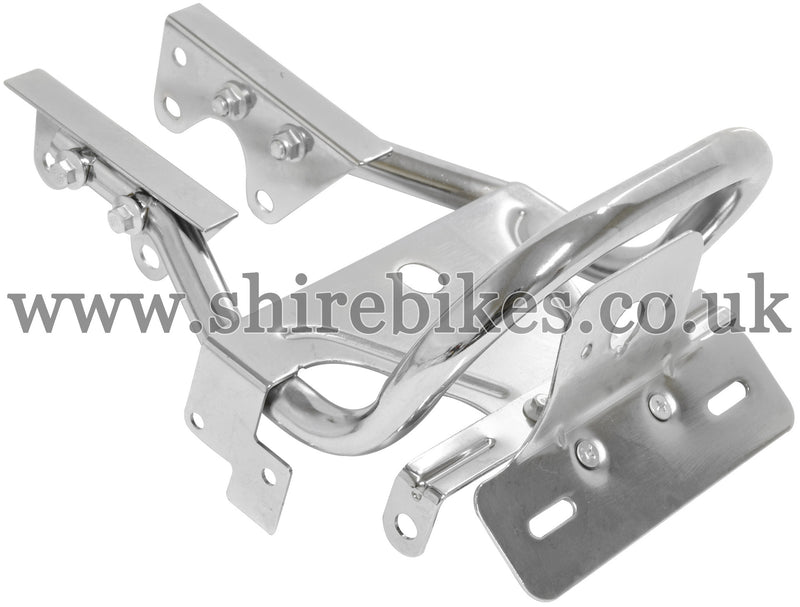 Custom *IMPERFECTIONS* Chrome Grab Bar & Lighting Mounts suitable for use with Z50J & Chinese Copies