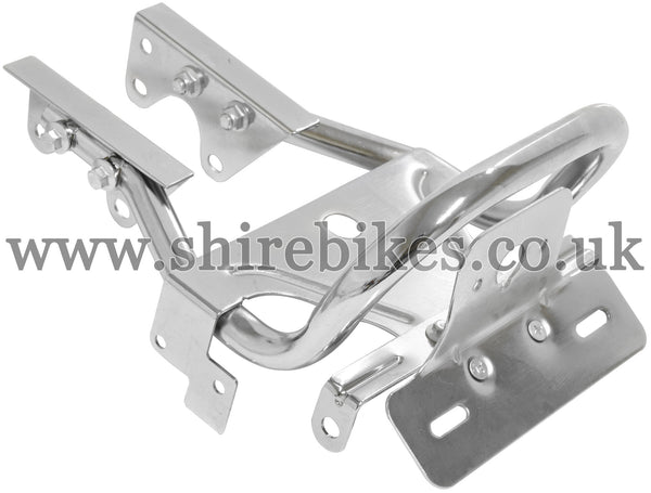 Custom Chrome Grab Bar & Lighting Mounts suitable for use with Z50J & Chinese Copies