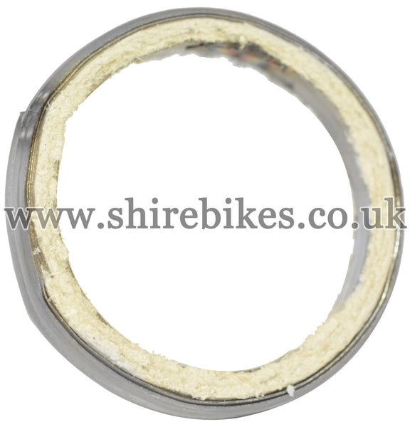 Reproduction 5mm Aluminium Exhaust Gasket suitable for use with CZ100, Z50M, Z50A, Z50J1, Z50R, Z50J, Dax 6V, Dax 12V, Chaly 6V, C90E