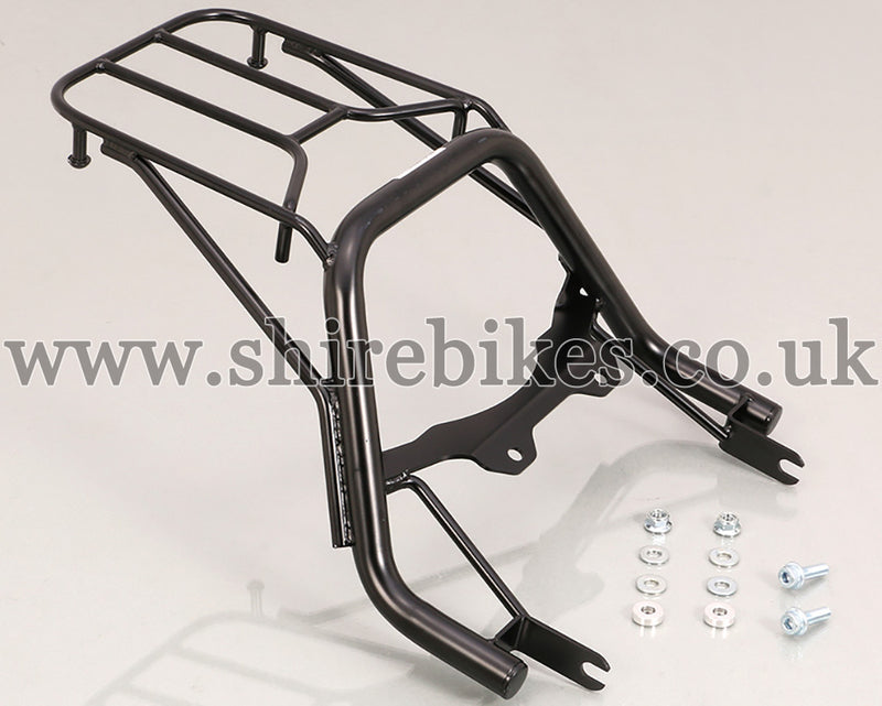 Kitaco Custom Black Rear Rack suitable for use with Monkey 125 JB02 JB03 (2018-2023)