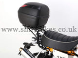 Kitaco Custom Black Rear Rack suitable for use with Monkey 125 JB02 JB03 (2018-2023)