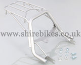 Kitaco Custom Silver Rear Rack suitable for use with Monkey 125 JB02 JB03 (2018-2023)