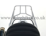 Kitaco Custom Silver Rear Rack suitable for use with Monkey 125 JB02 JB03 (2018-2023)