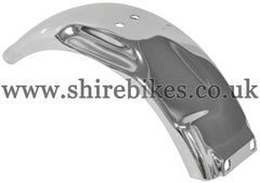 Honda Chrome Metal Rear Mudguard suitable for use with Z50J