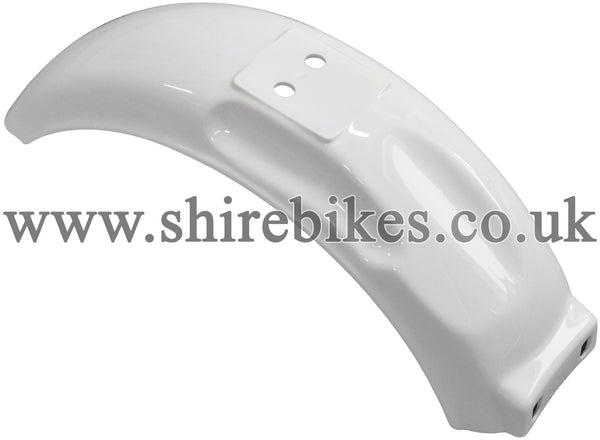 Honda White Plastic Rear Mudguard suitable for use with Z50J
