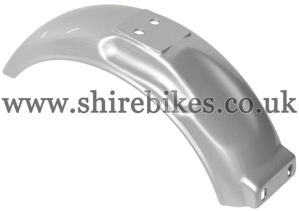 Honda Silver Plastic Rear Mudguard suitable for use with Z50J (Freddie Limited)