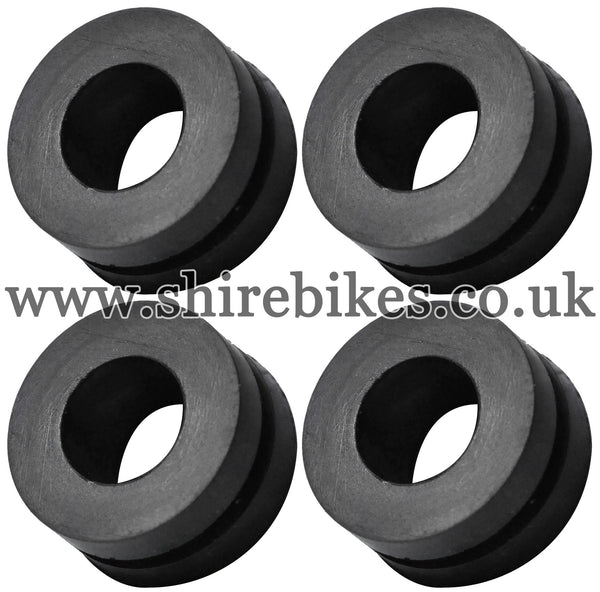 Honda Rear Mudguard Rubbers for Plastic Mudguard (Set of 4) suitable for use with Z50R, Z50J