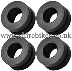 Honda Rear Mudguard Rubbers for Metal Mudguard (Set of 4) suitable for use with Z50J