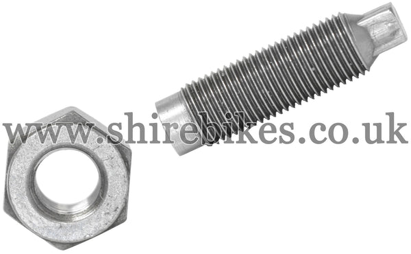 Honda Tappet Adjuster Stud & Nut suitable for use for Z50M, Z50A, Z50J1, Z50R, Z50J, Dax 6V, Chaly 6V, Dax 12V, C90E