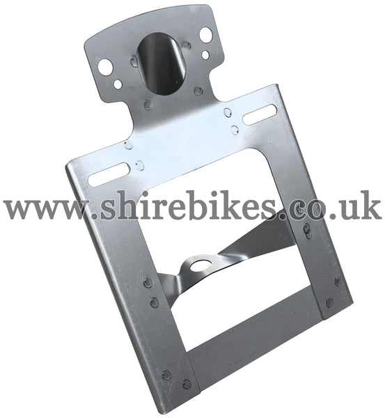Reproduction Bare Metal Rear Light/Number Plate Bracket suitable for use with Z50A (UK & General Export Models)