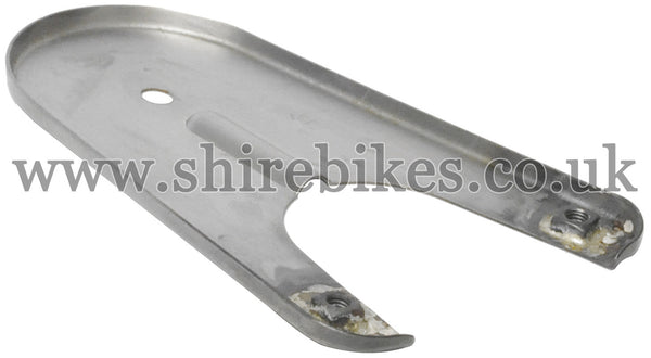 Reproduction Bare Metal Rear Reflector Mounting Bracket (German Model) suitable for use with Z50A, Z50J1, Dax 6V, Chaly 6V