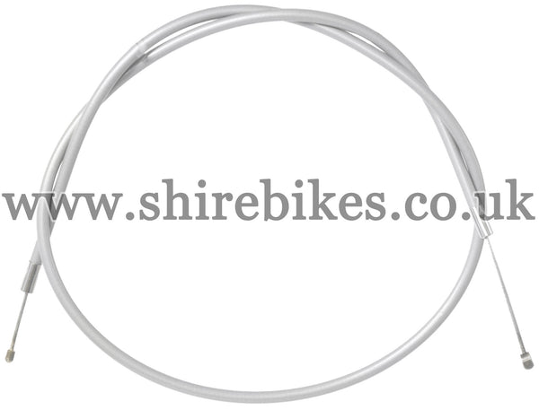 Reproduction Grey Throttle Cable suitable for use with CZ100 (Red Tank Models)