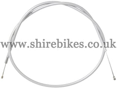 Reproduction Grey Throttle Cable suitable for use with CZ100 (Red Tank Models)