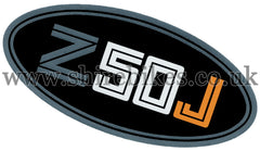 Honda Black Orange Side Cover Sticker suitable for use with Monkey Bike Motorcycles