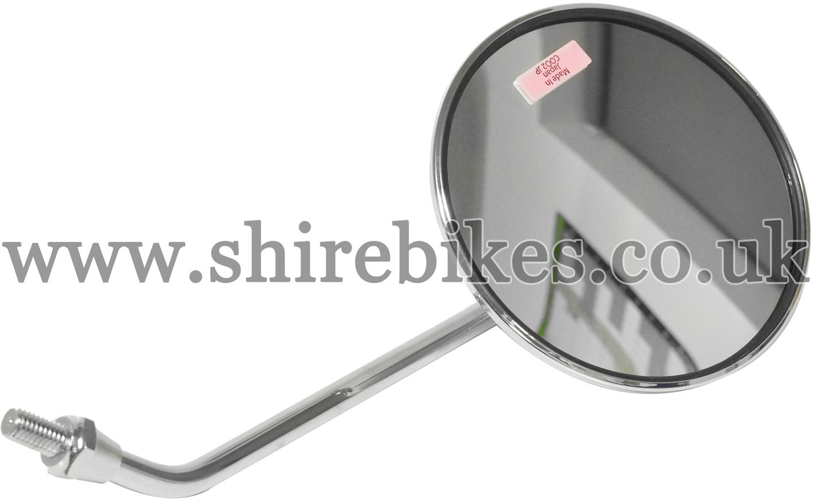 Honda Chrome Left Hand Mirror suitable for use with Dax 6V, Chaly 6V