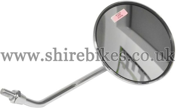 Honda Chrome Left Hand Mirror suitable for use with Dax 6V, Chaly 6V