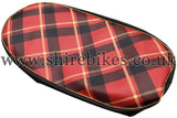 Reproduction Tartan Seat Cover suitable for use with Z50M