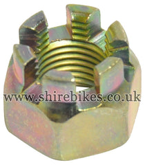 Honda Locking Axle Castle Nut suitable for use with Dax 6V, Chaly 6V