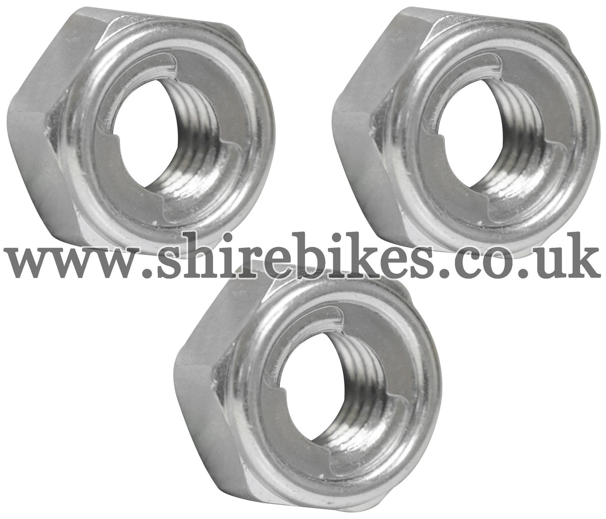 Honda 8mm Rear Sprocket Locking Nuts (Set of 3) suitable for use with Z50R, Z50J1, Z50J