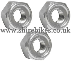 Honda 8mm Rear Sprocket Locking Nuts (Set of 3) suitable for use with Z50R, Z50J1, Z50J