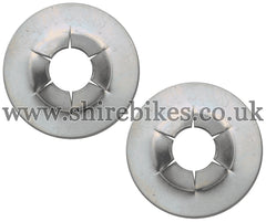 Honda Front Plastic Badge Clips (Pair) suitable for use with C90E