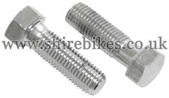 Honda Chrome Top Fork Bolts (Pair) suitable for use with Z50R, Z50J1, Z50J, Chaly 6V