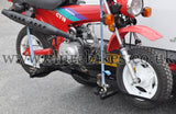 Vehicle Transport Rack for 10-inch Wheels (Zinc Plated) suitable for use with Monkey Bike, Dax, Chaly Motorcycles