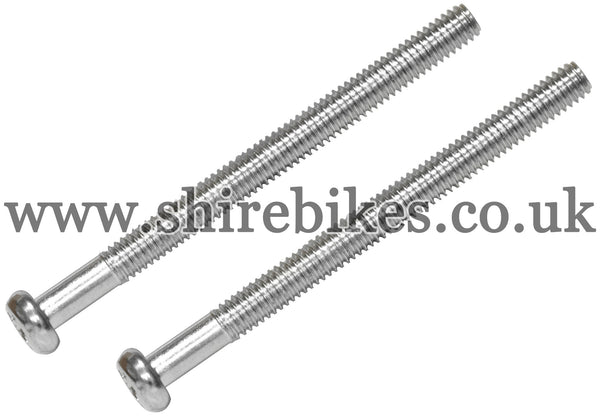 Honda Rear Light Lens Screws (Pair) suitable for use with Z50A (US & Australian Model), Z50J1 (General Export), Dax 6V (UK & Norwegian Model), Chaly 6V (UK & French Model)