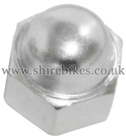 Honda Domed Rear Shock Absorber Nut suitable for use with Z50R, Z50J1, Z50J, Dax 6V, Chaly 6V, Dax 12V, C90E