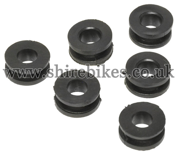 Reproduction Mudguards Rubbers (Set of 6) suitable for use with Monkey Bike Motorcycles