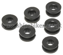 Reproduction Mudguards Rubbers (Set of 6) suitable for use with Monkey Bike Motorcycles
