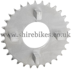 30T Rear Sprocket suitable for use with Dax 6V, Chaly 6V, Dax 12V