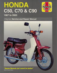 Haynes Service and Repair Manual for Honda Cub C50, C70 & C90
