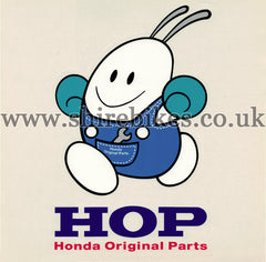 Honda Medium HOP Mascot Stickers (Set of 5)