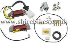 TBPARTS Reproduction (3-Wire) Stator Rebuild Kit suitable for use with Honda Z50M, Z50A K1 US Model