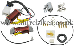 TBPARTS Reproduction (4-Wire) Stator Rebuild Kit suitable for use with Honda Z50A