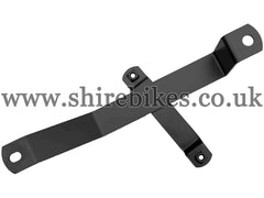 TBPARTS Reproduction Black Bracket for Side Number Plate (Exhaust Side) suitable for use with Z50R