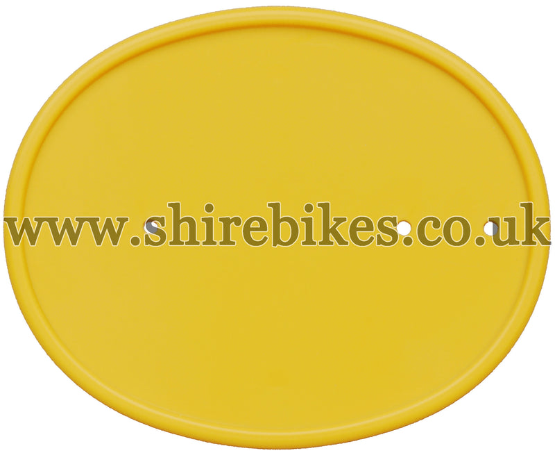 TBPARTS Reproduction Yellow Number Plate suitable for use with Z50R