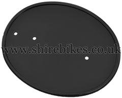 TBPARTS Custom Black Number Plate suitable for use with Z50R
